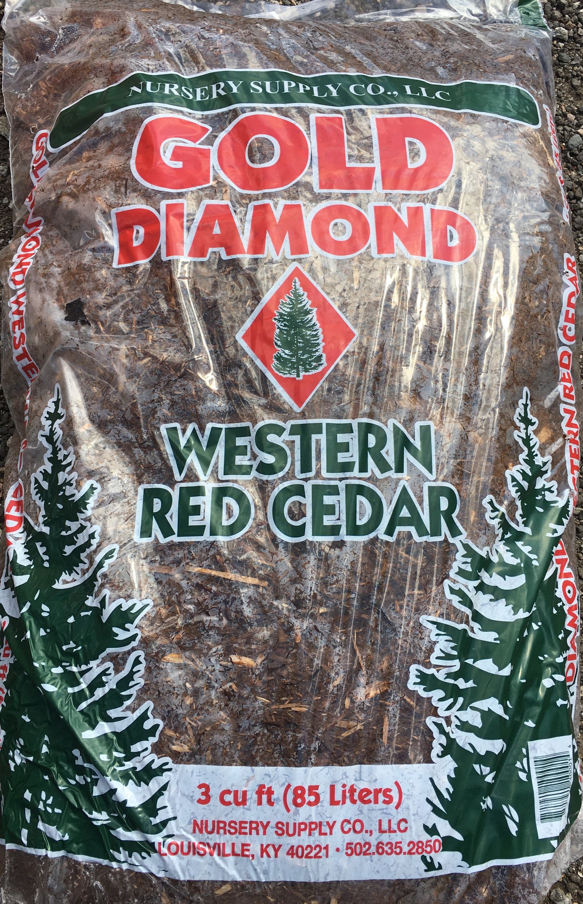3 CuFt GD Western Red Cedar