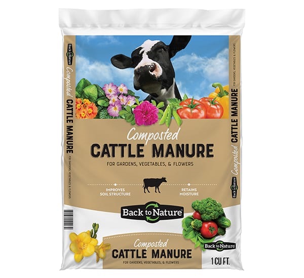Departments Back to Nature Cattle Manure (1 cubic feet)