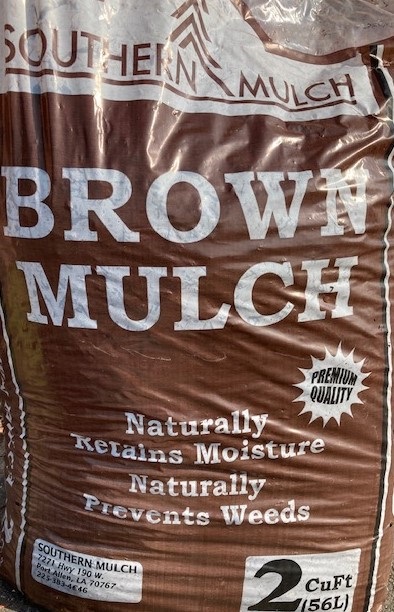 Southern Cypress Mulch Brown Color (2 cubic feet)