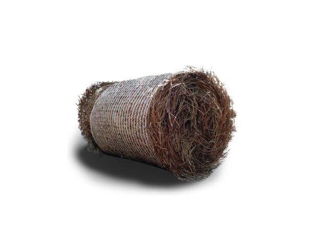 Round Pine Straw Bales