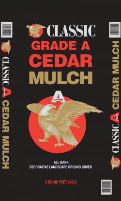 Grade A Cedar Mulch (3 cubic feet)