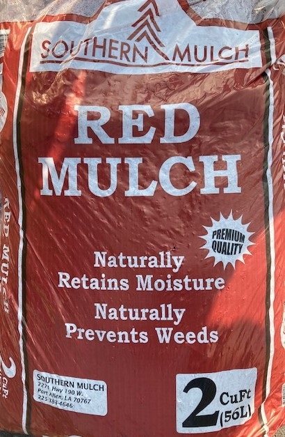 Southern Cypress Mulch Red Color (2 cubic feet)